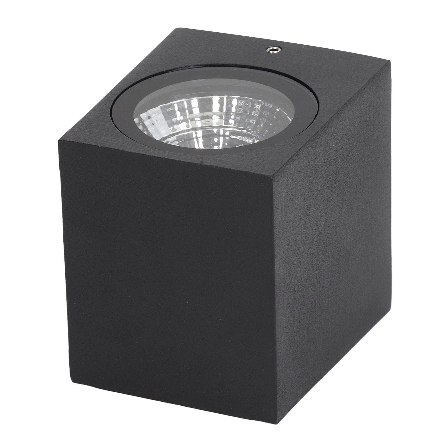 5W Outdoor LED Wall Lamp Light Aluminum Waterproof 85‑265V for Hallway Patio Porch Exterior Light Fixtures 8x7.5x6.5cm Warm Light