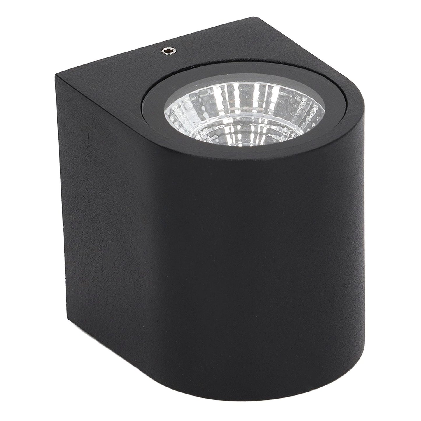 5W LED Wall Light Cylindrical Aluminum Case Lighting Lamp for Corridor Porch Aisle 85‑265V 3000K Warm Light