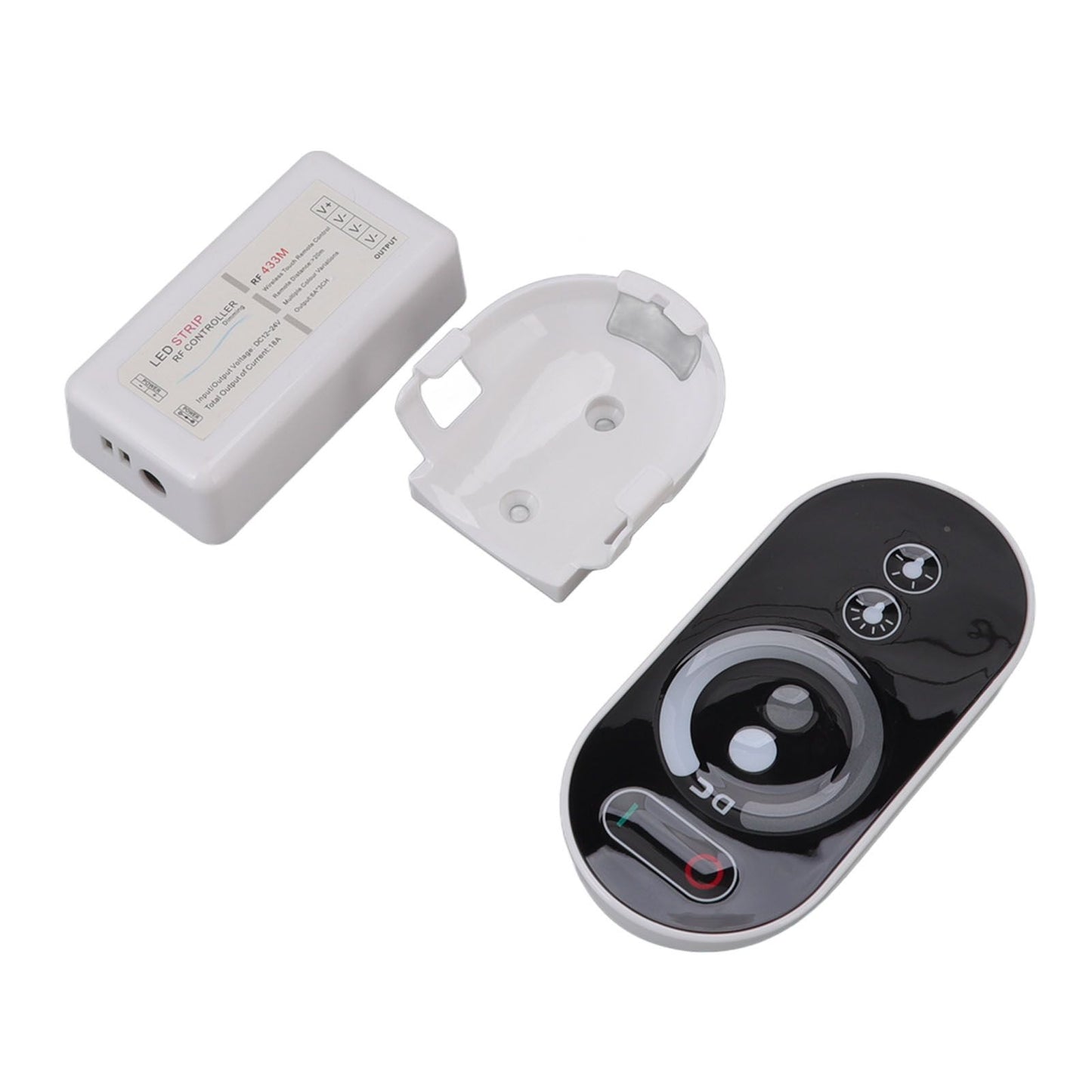 RF LED Remote Controller Wireless Intelligent Touch RGB Dimmer for LED Strip Light 18A DC12‑24V