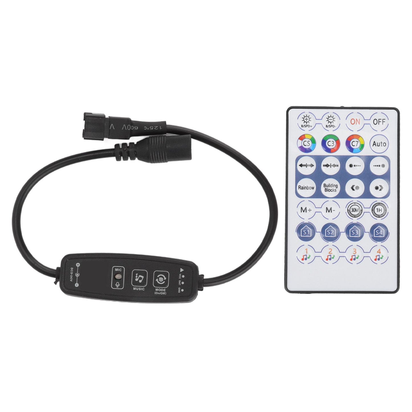 WiFi Wireless LED Smart Controller RGB Strip Light Controller for Android for IOS System DC 5‑24V