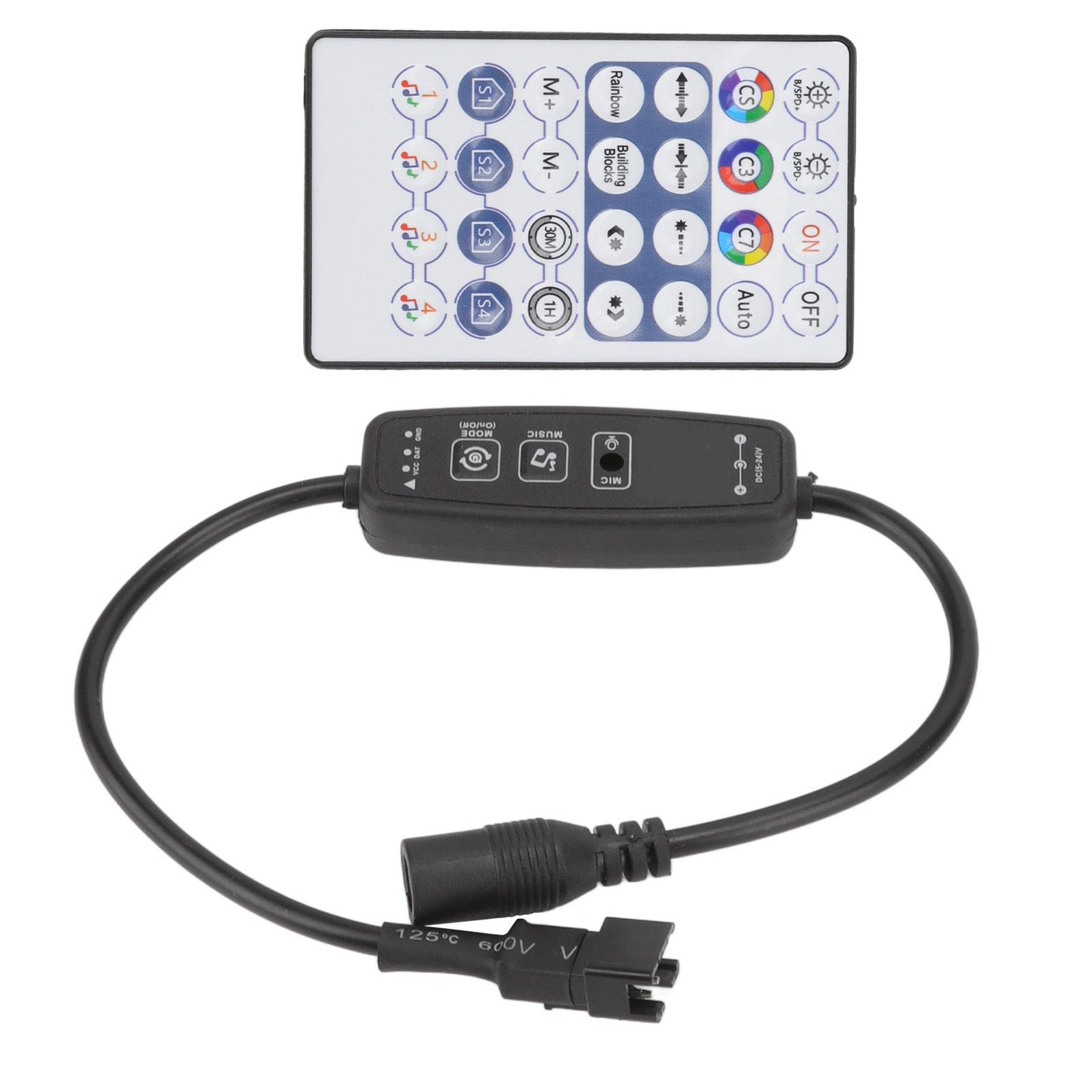 WiFi Wireless LED Smart Controller RGB Strip Light Controller for Android for IOS System DC 5‑24V