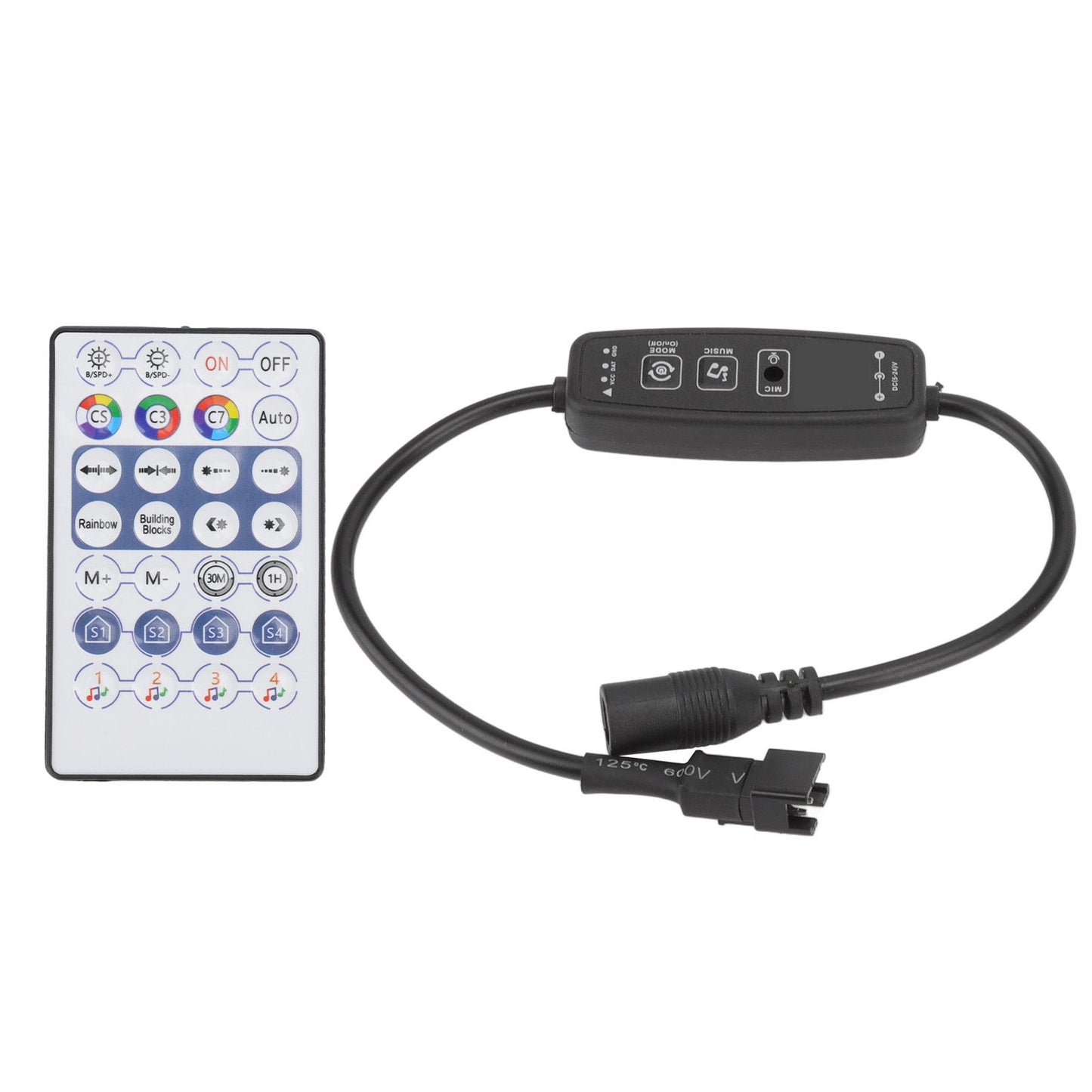 WiFi Wireless LED Smart Controller RGB Strip Light Controller for Android for IOS System DC 5‑24V