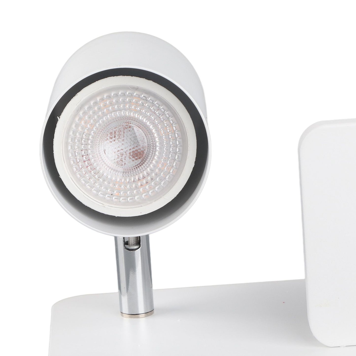 LED Wall Light USB Interface Wireless Charging LED Wall Lamp for Living Room Bedroom 85‑265V White Left