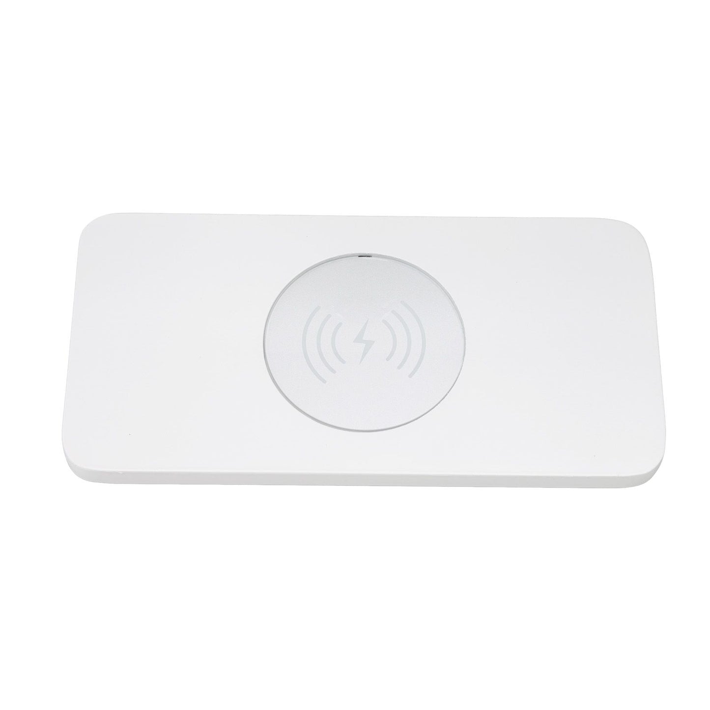 LED Wall Light USB Interface Wireless Charging LED Wall Lamp for Living Room Bedroom 85‑265V White Left
