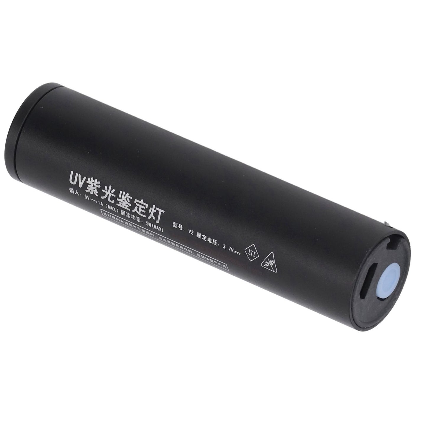 Ultraviolet Flashlight Rechargeable Mini 365nm Black Light Flashlight for Counterfeit Money Pet Urine Detection