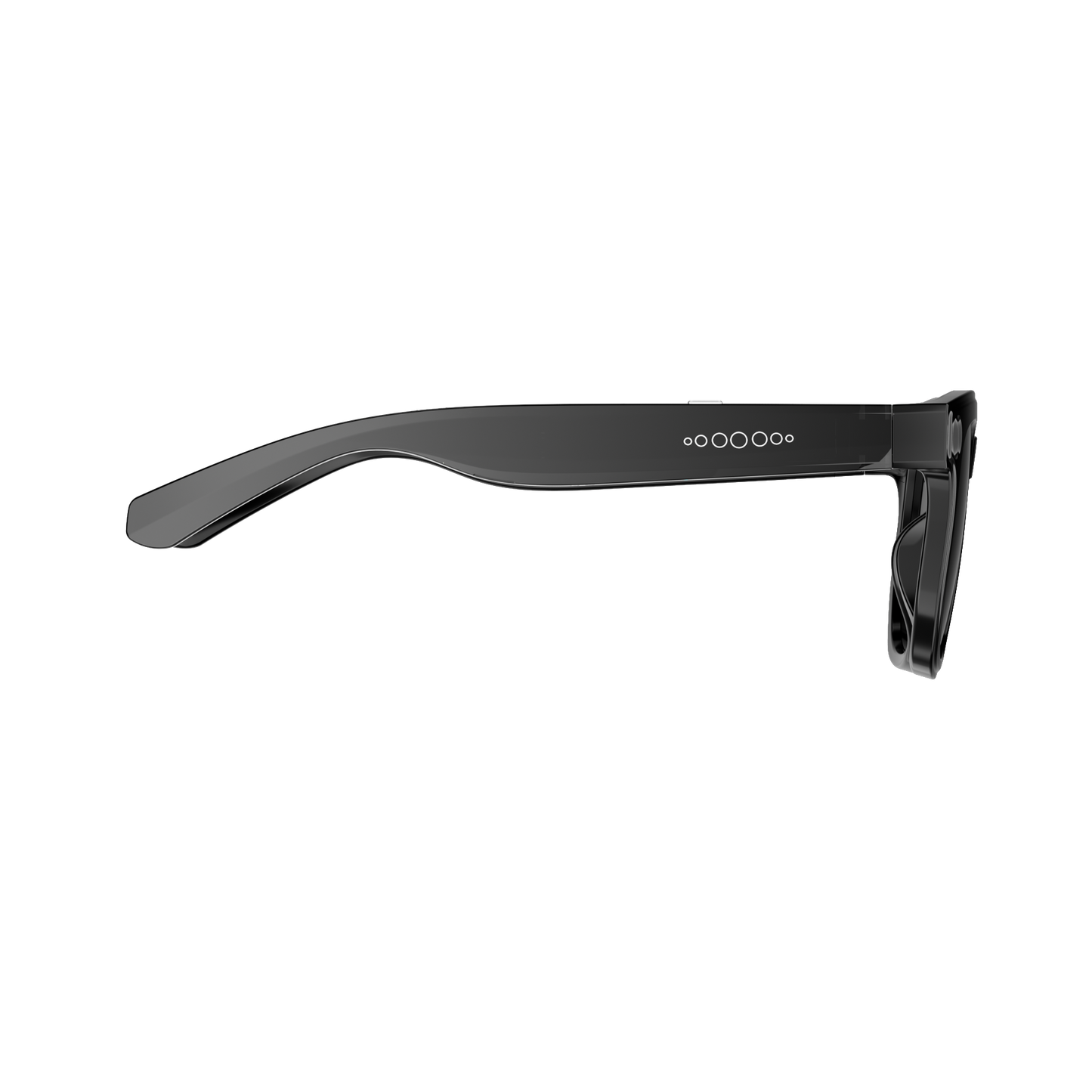 Dth03 AI Smart Sunglasses, UV400 Protection Bluetooth Call Audio Glasses，black
