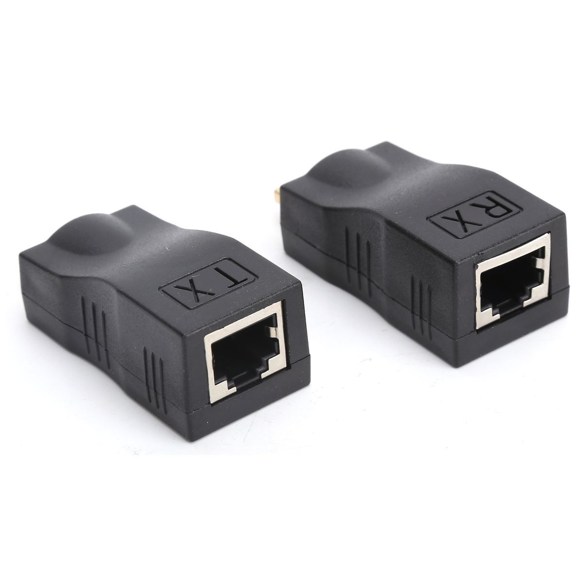 HDMI to RJ45 Adapter Extender Network Connector Cat5e Cat6