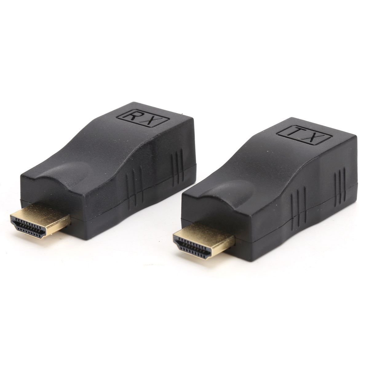 HDMI to RJ45 Adapter Extender Network Connector Cat5e Cat6