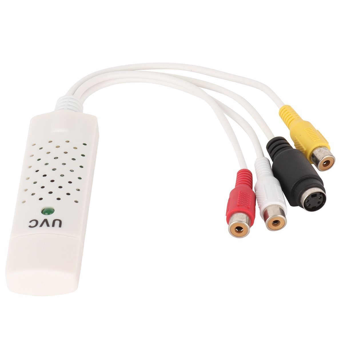 USB Video Capture Card DriveFree Monitoring Computer Accessory with 1Channe