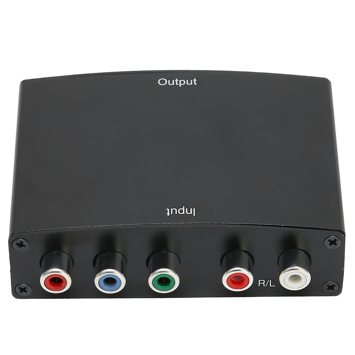 YPBPR to HDMI Adapter Video Audio 1080P Computer Accessory 100-240VAU Plug