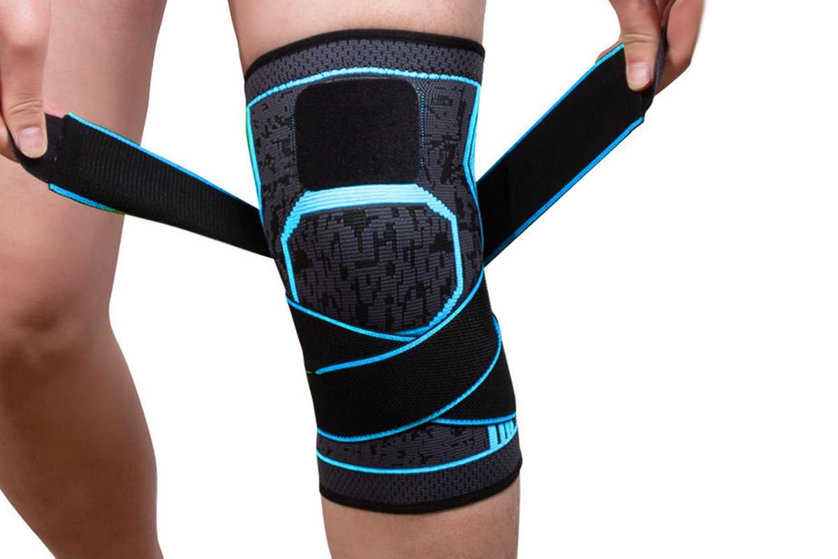 Gym Knee Pads Sport Knee Sleeve Knee Support Brace(3XL)
