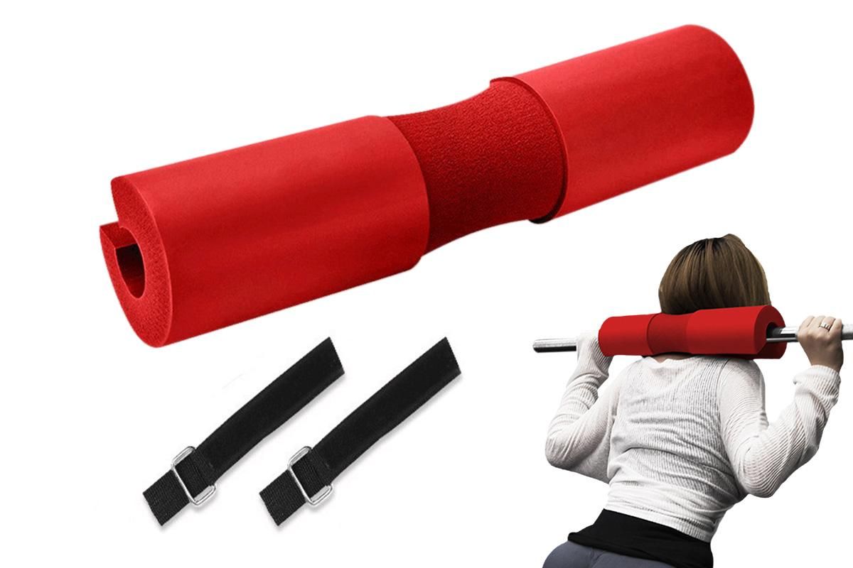 Barbell Pad Shoulder Pad Squat Pad For Weightlifting Lunges And Hip Thrusts -Black