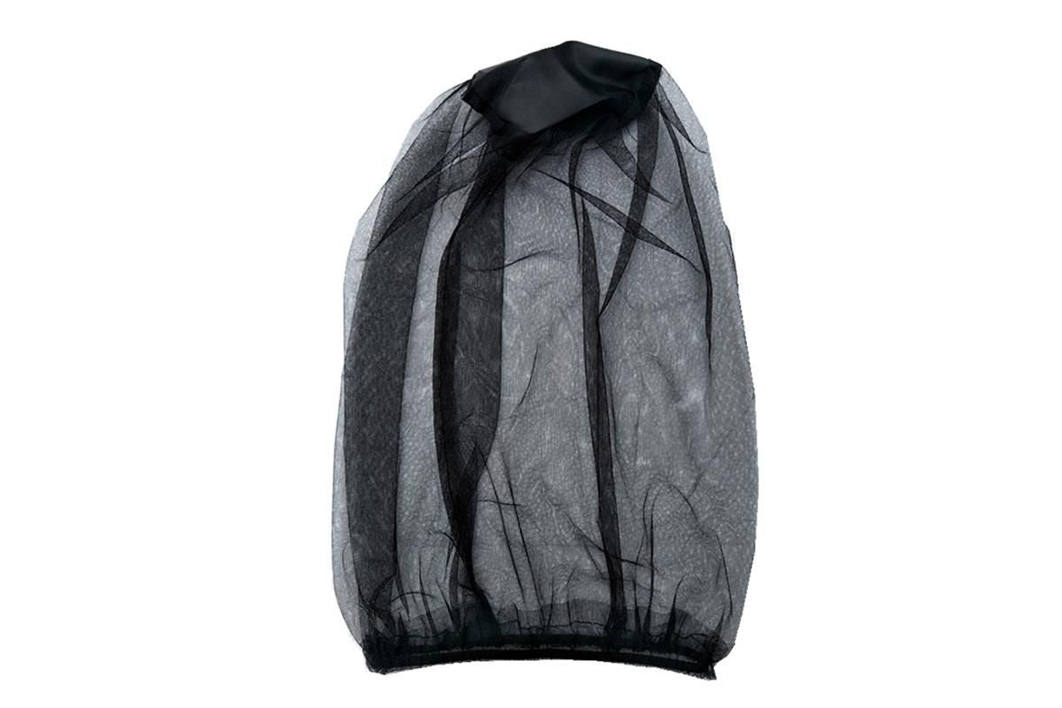 5Pcs Mosquito Head Net Bug Net Hat for Camping Hiking Fishing Gardening - Black