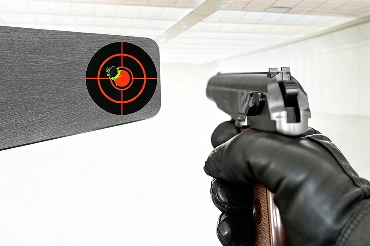 250X/Roll Shooting Target Self Adhesive Targets Splatter Reactive Target Sticker