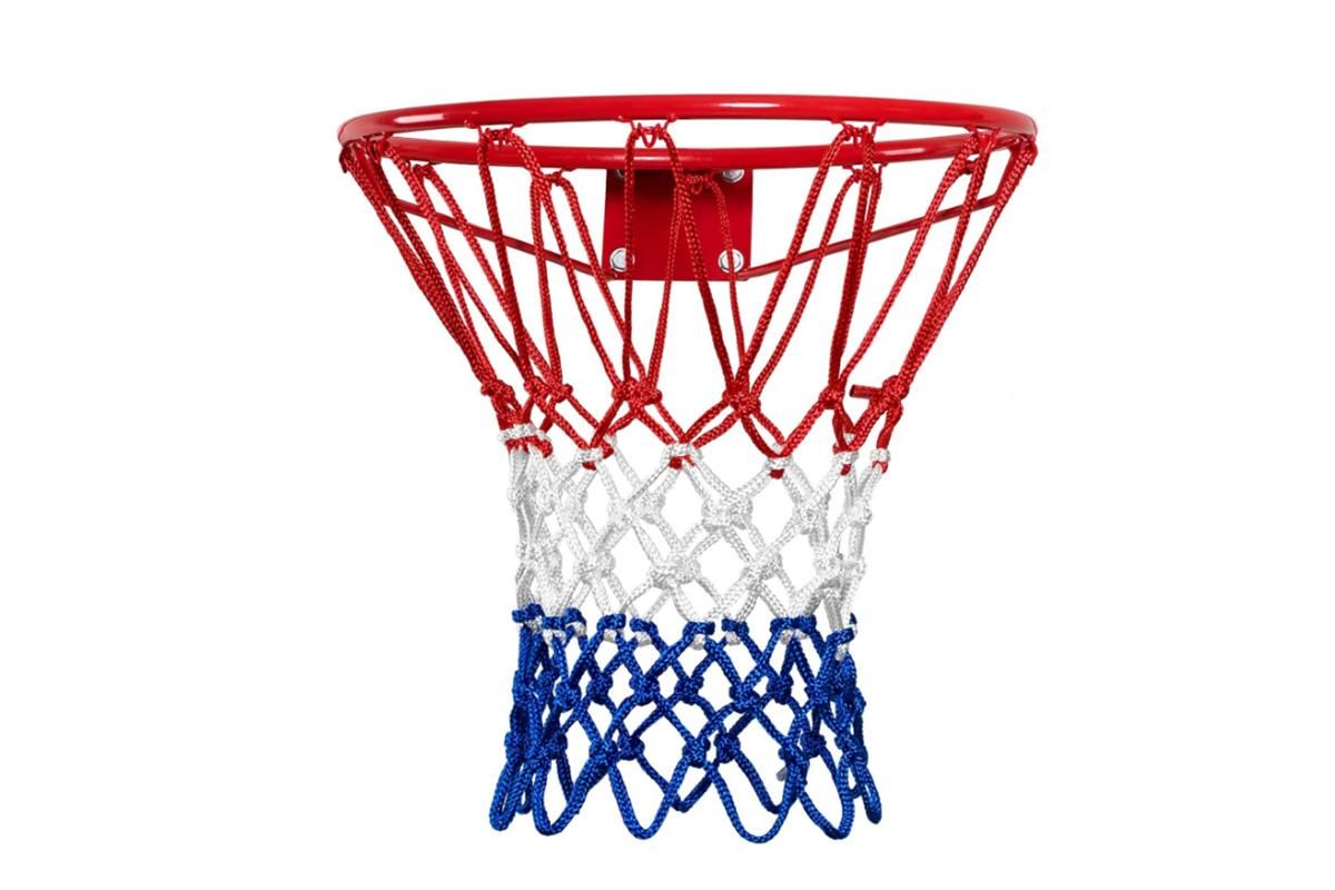 Heavy Duty Basketball Net 12 Loops Indoor Outdoor Basketball Replacement Net Anti-tangle