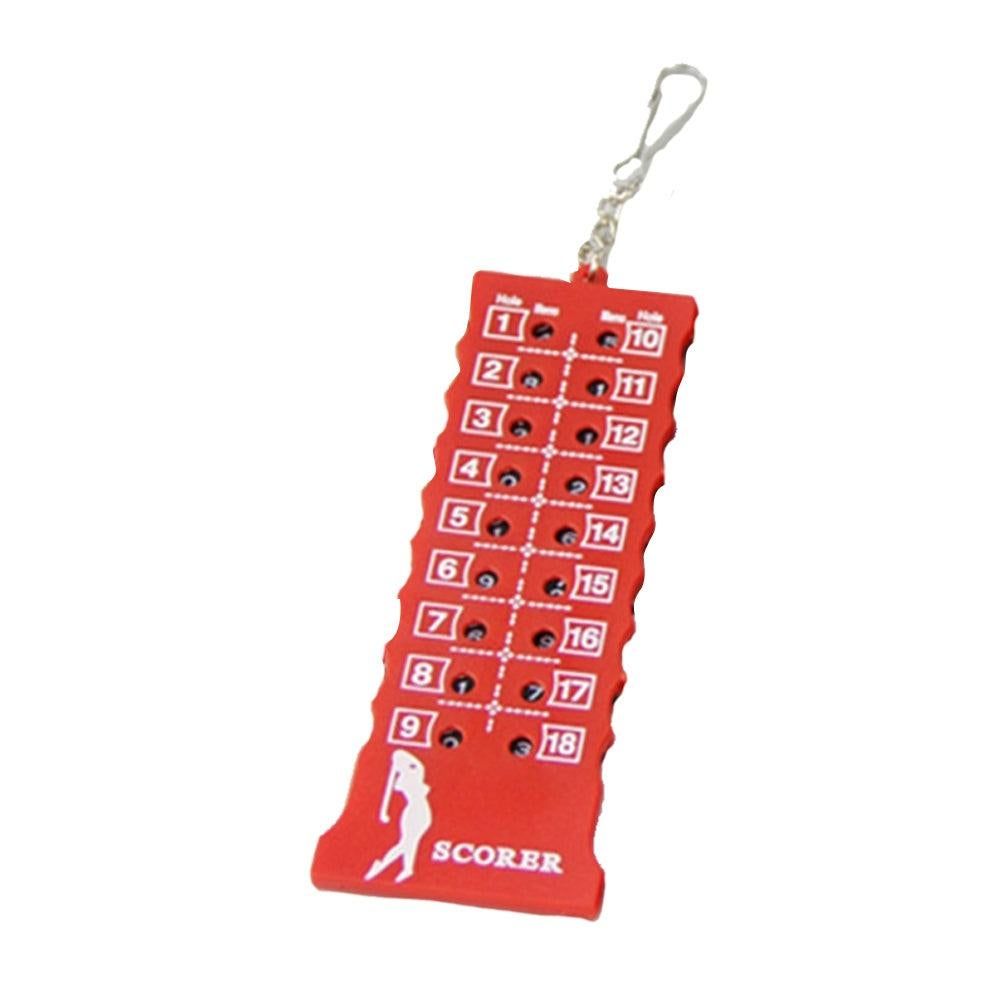 18 Hole Golf Score Counter Stroke Counter -Black