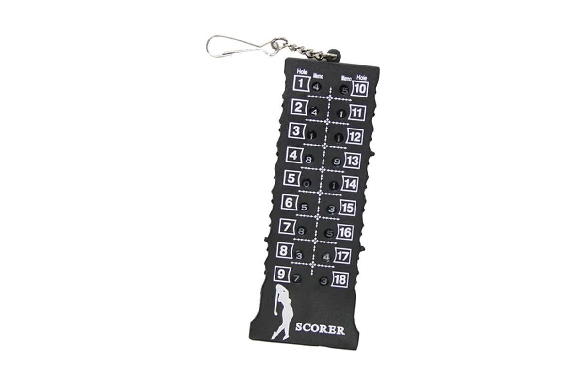 18 Hole Golf Score Counter Stroke Counter -Red