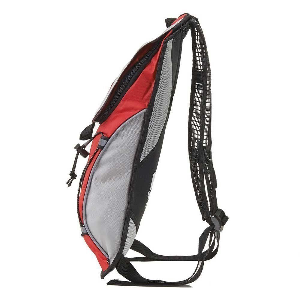 Hydration Backpack Pack with 2L Water Bladder Water Rucksack Backpack for Hiking Running Biking Red