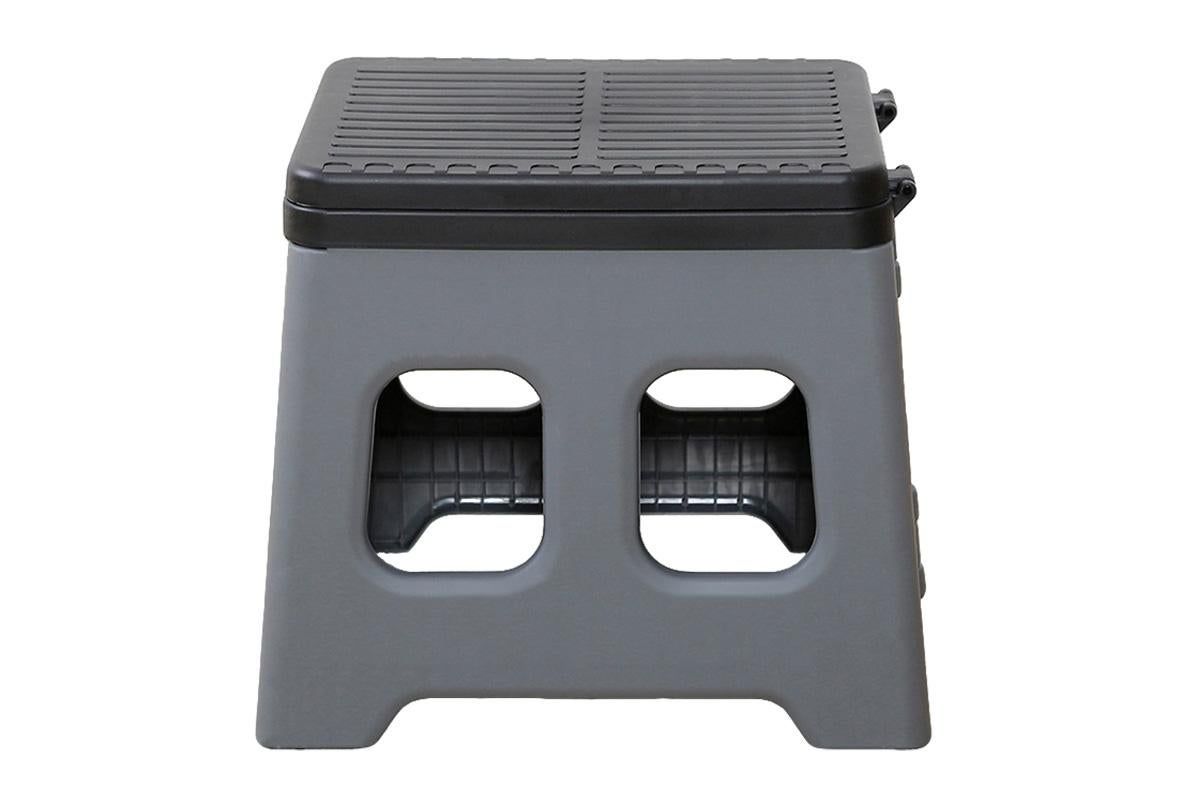 Portable Folding Toilet for Camping & Travel - Grey