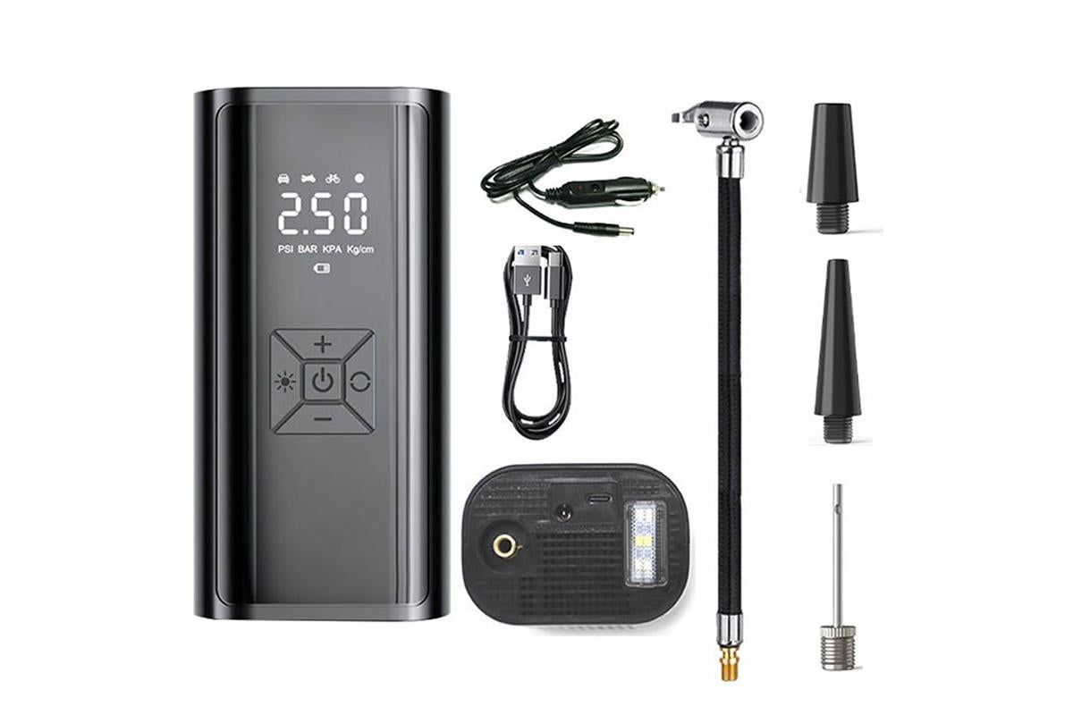 Electric Car Air Pump with Digital Display