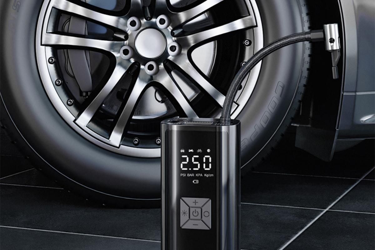 Electric Car Air Pump with Digital Display