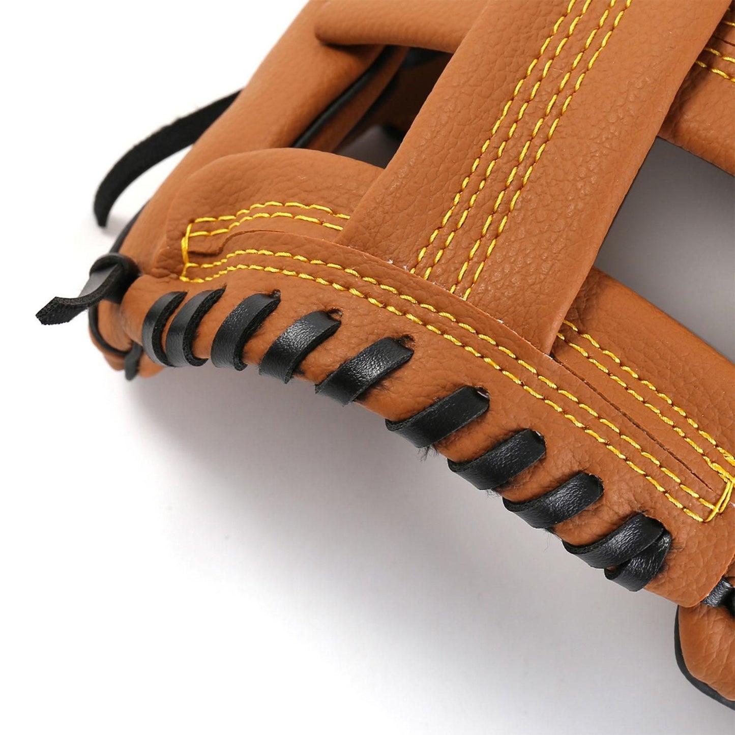 Left Hand Baseball Softball Glove, Training Beginner Mitt for Youth and Adult Players - M