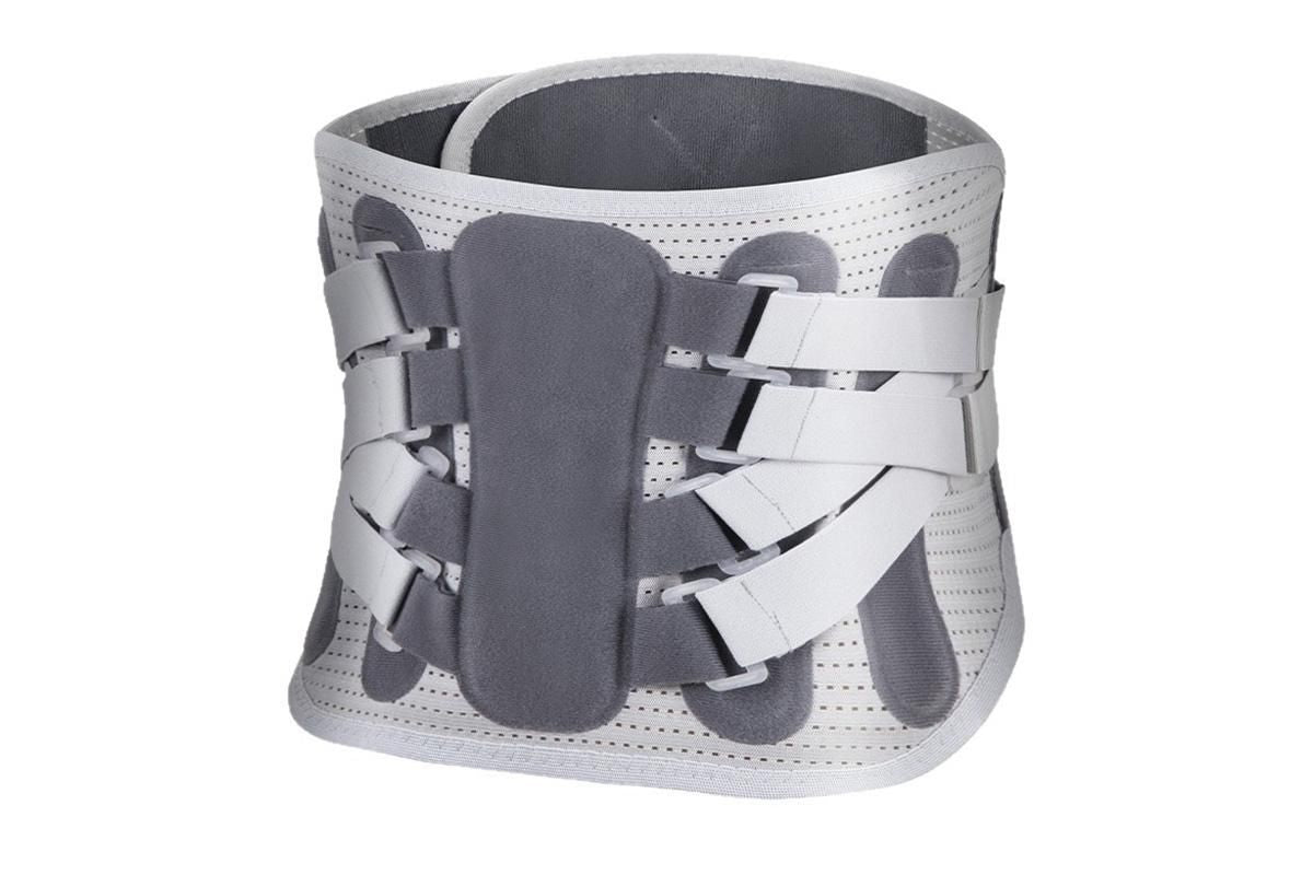 Adjustable Lumbar Support Belt Lower Back Brace With Lumbar Pad Waist Belt - XL