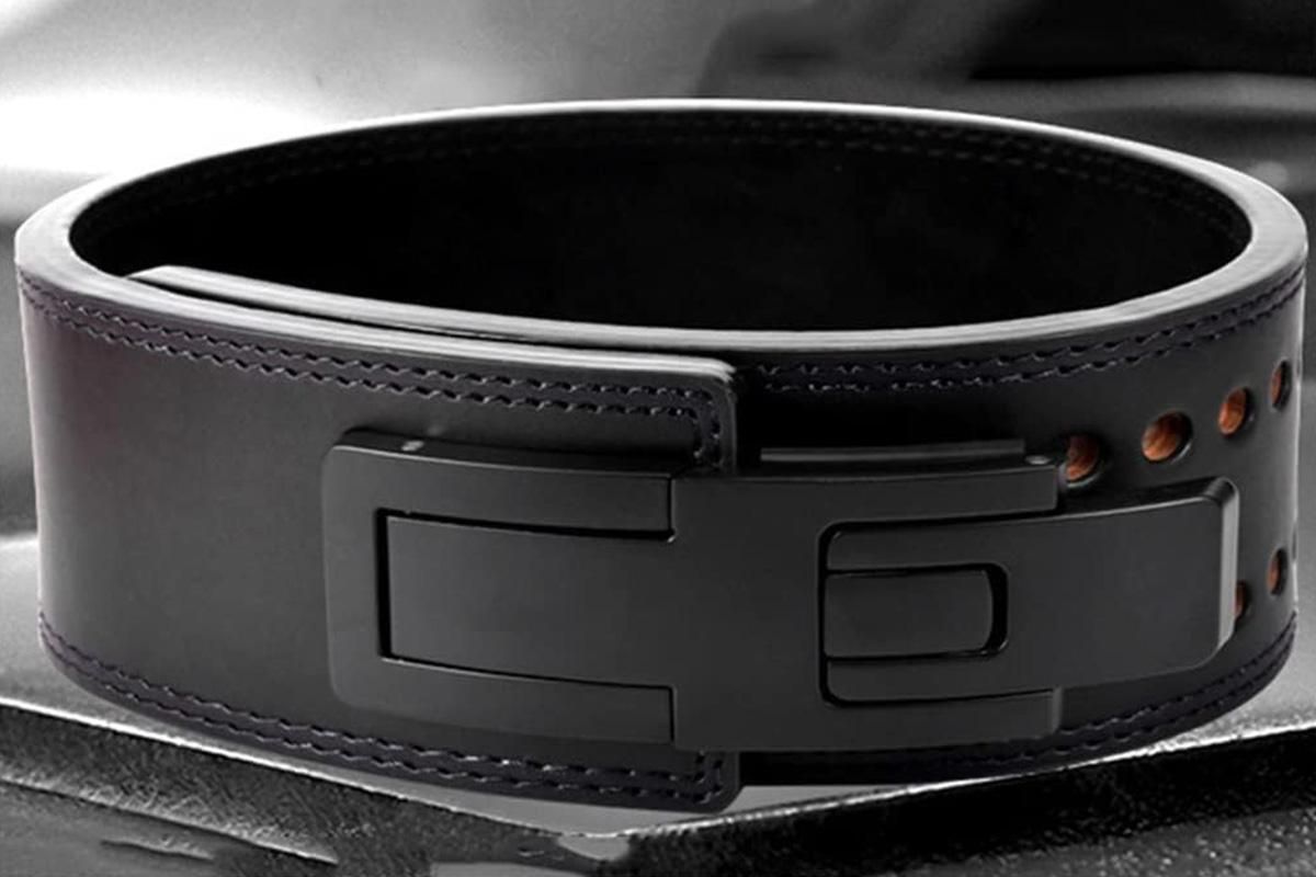 Professional Powerlifting Belt for Squat Deadlift-Black S
