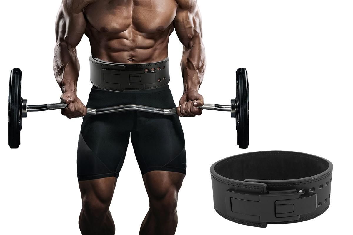 Professional Powerlifting Belt for Squat Deadlift-Red S