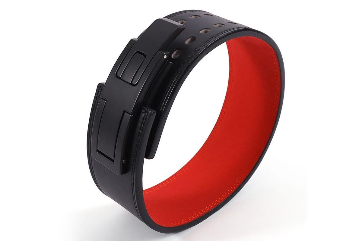 Professional Powerlifting Belt for Squat Deadlift-Red M