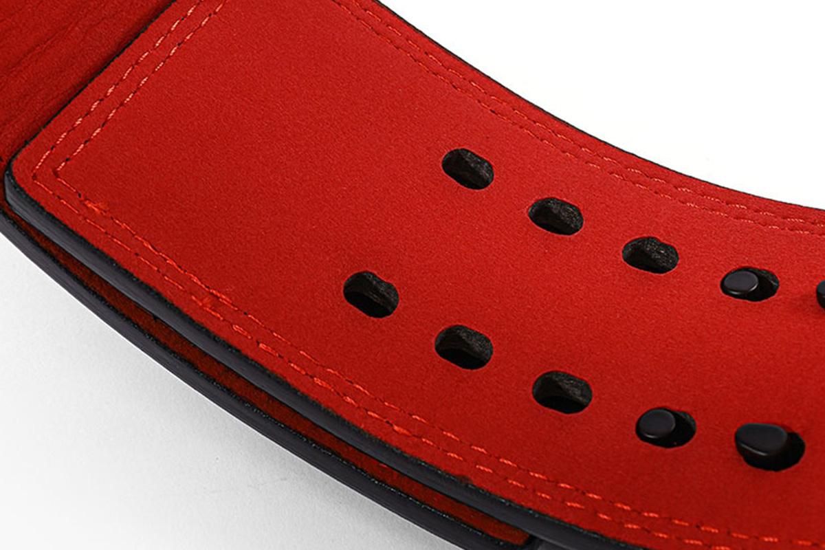 Professional Powerlifting Belt for Squat Deadlift-Red M