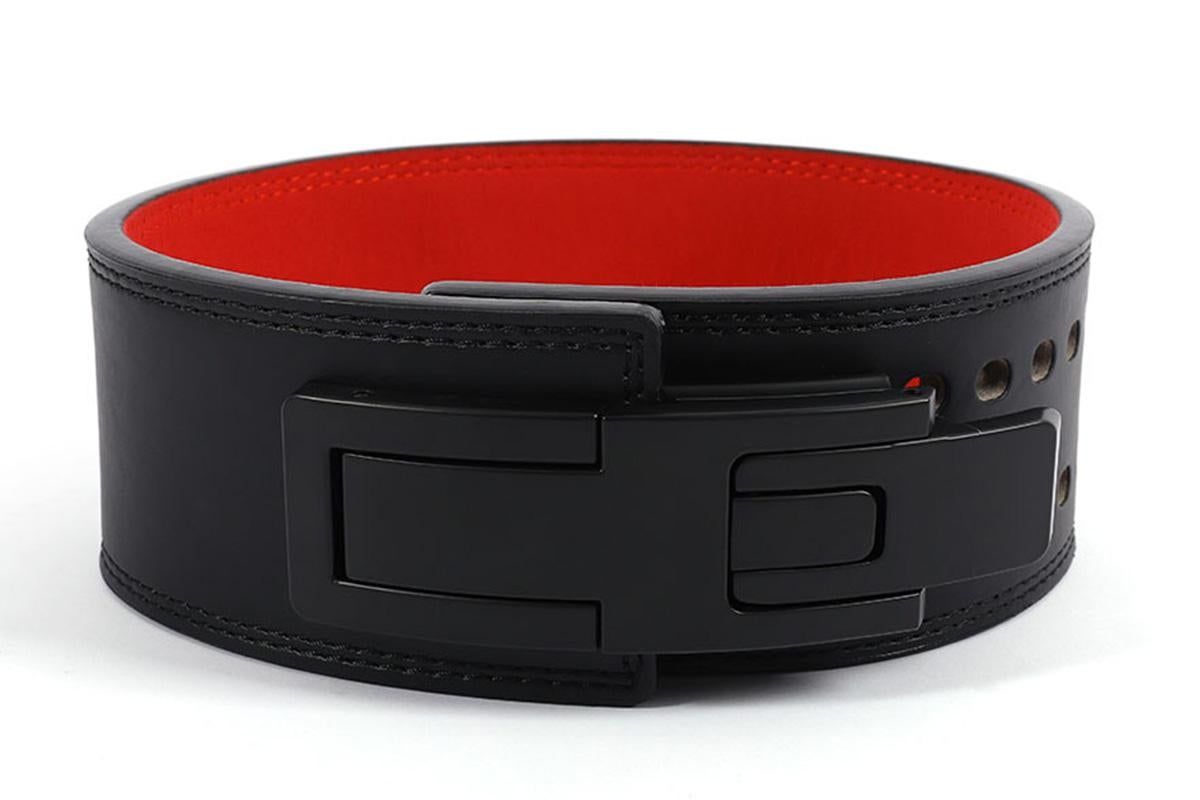 Professional Powerlifting Belt for Squat Deadlift-Red M