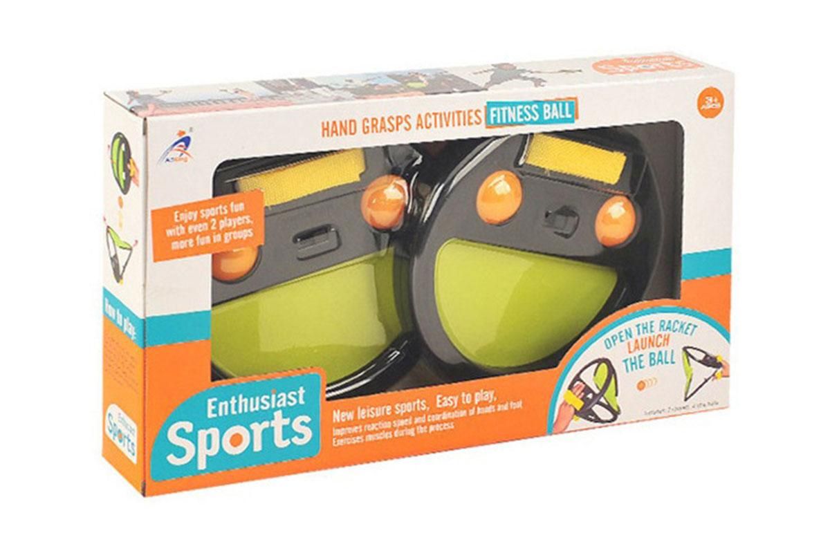 Toss And Catch Ball Set Interactive Throw And Catch Ball Hand Grip Racket With Balls