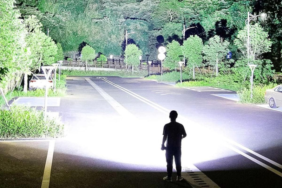 LED Flashlight Rechargeable Portable Light for Outdoor Camping Hiking Super Brightest Flashlights Emergency Flashlight