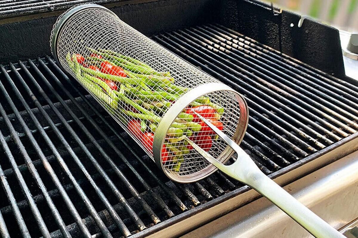 Rolling Grilling Basket -20cm