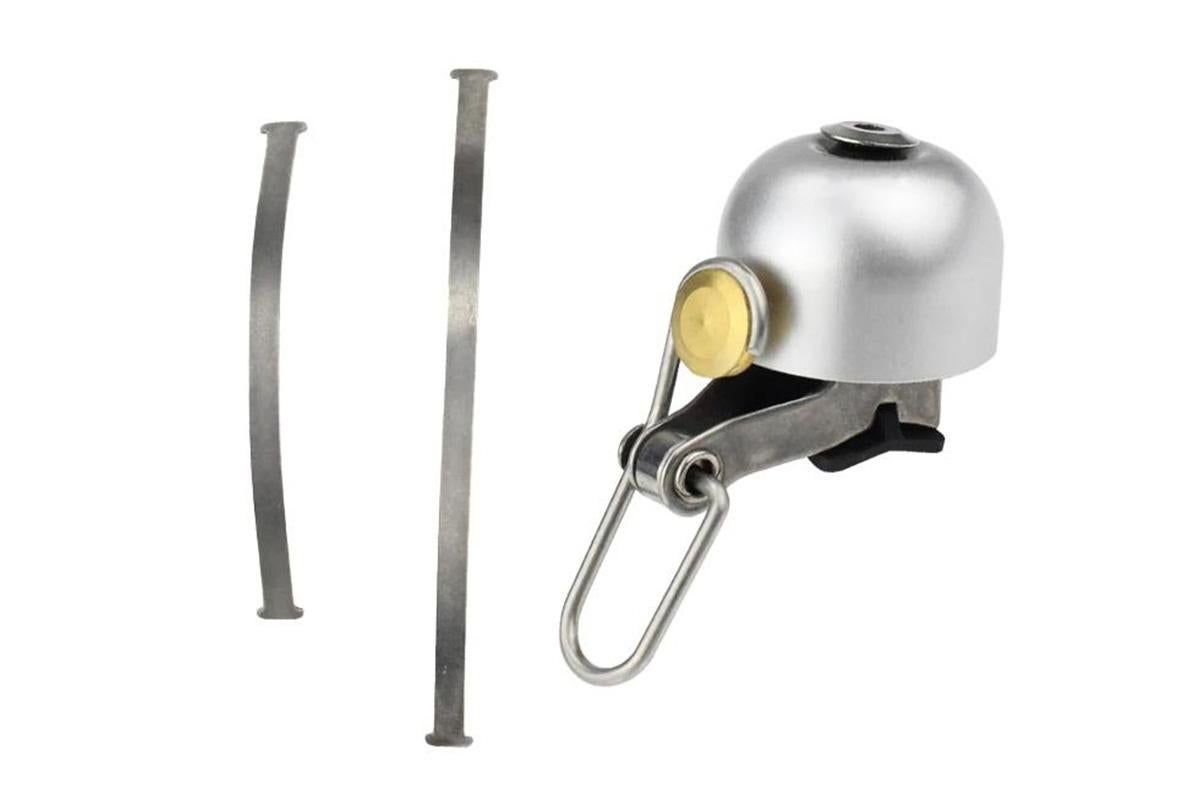 Bike Bell Classic Bicycle Bell Bike Ring Bell Loud Sound Bells for Road Mountain Bike Handlebars -Silver