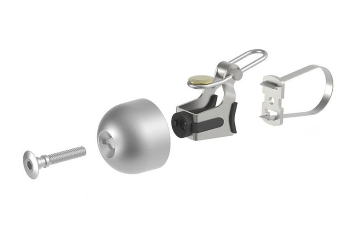 Bike Bell Classic Bicycle Bell Bike Ring Bell Loud Sound Bells for Road Mountain Bike Handlebars -Silver