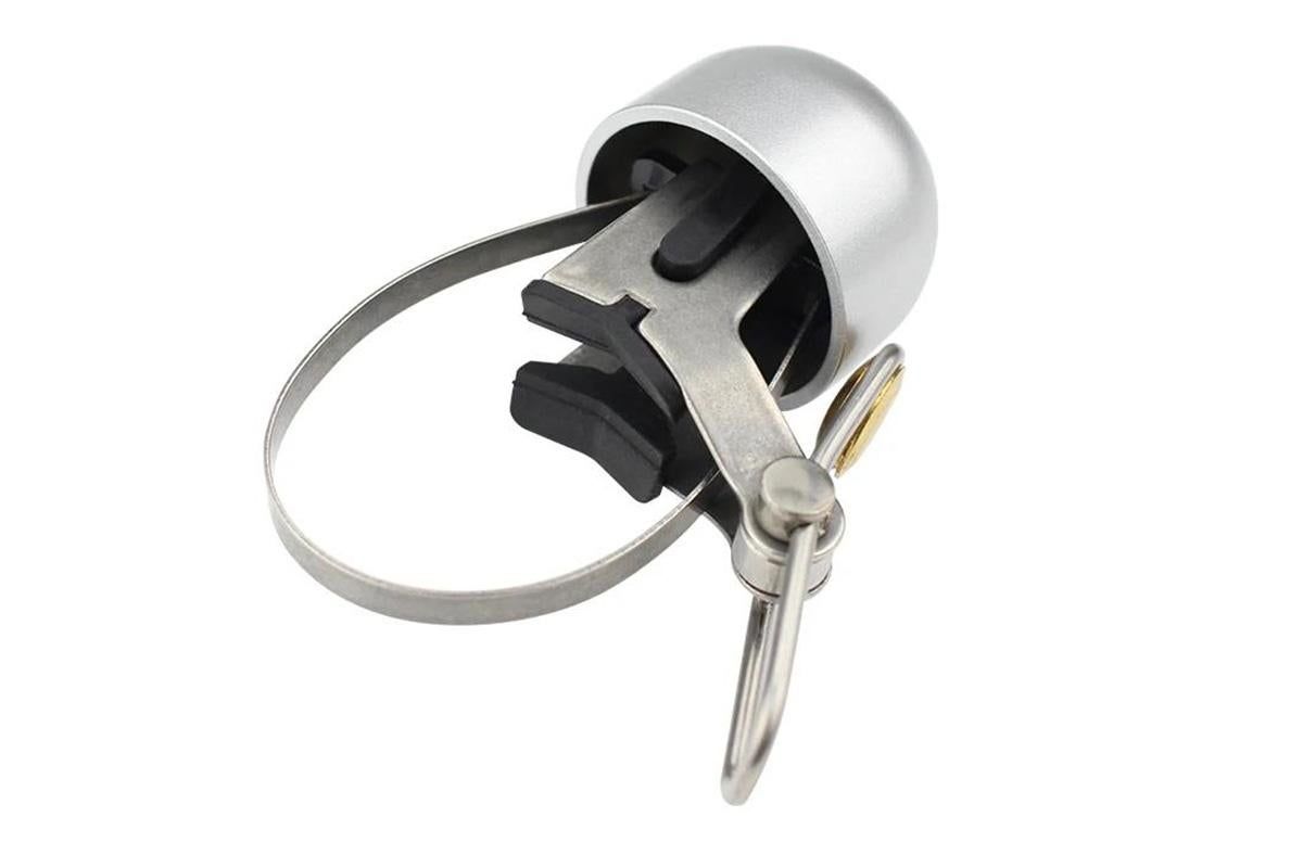 Bike Bell Classic Bicycle Bell Bike Ring Bell Loud Sound Bells for Road Mountain Bike Handlebars -Silver