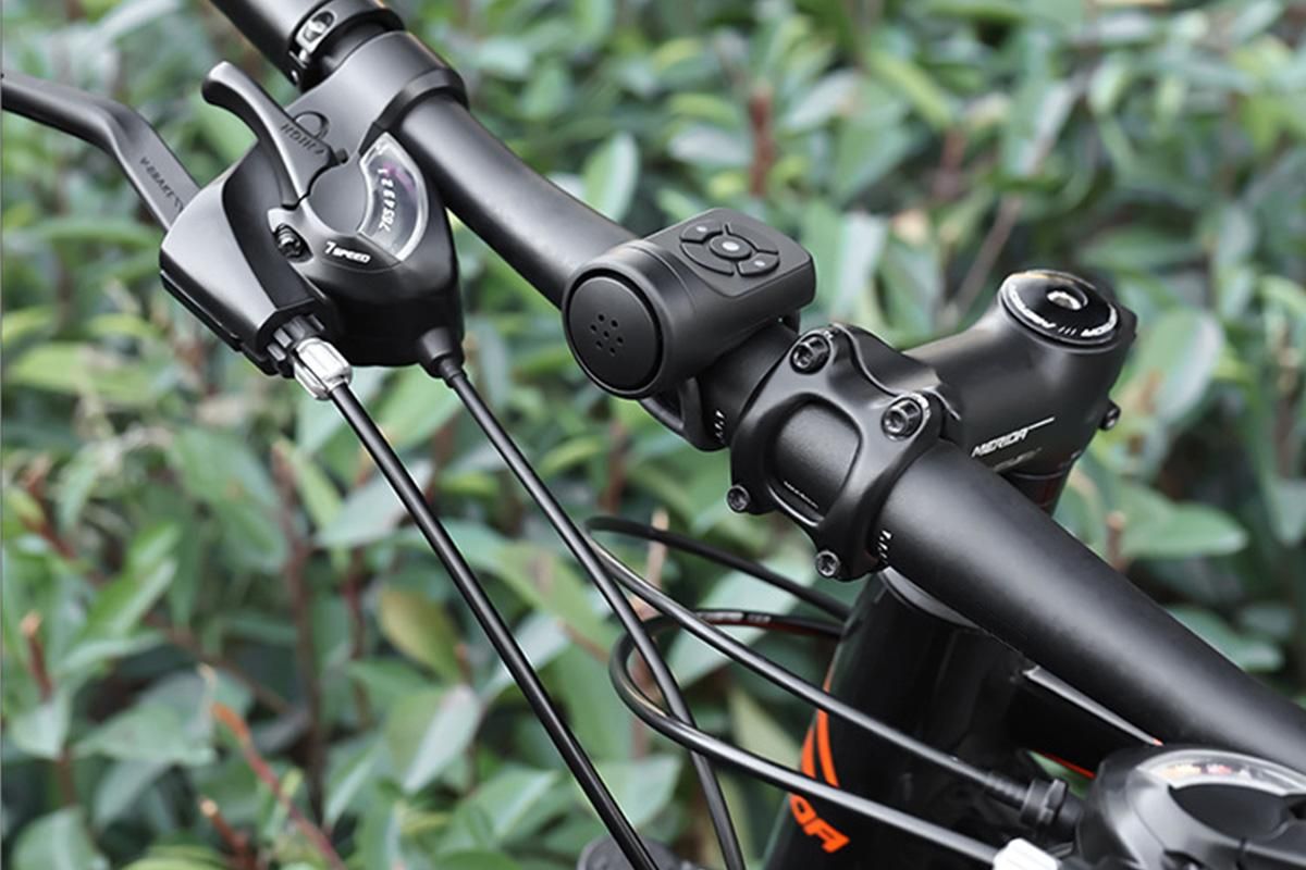 Bike Loud Horn Bicycle Handlebar Alarm Ring Bell Cycling Kit