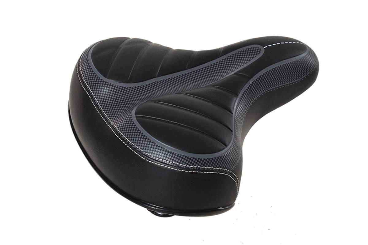 Comfort Wide Big Bum Soft Cruiser Bike Saddle Bicycle Seat Air Cushion Pad