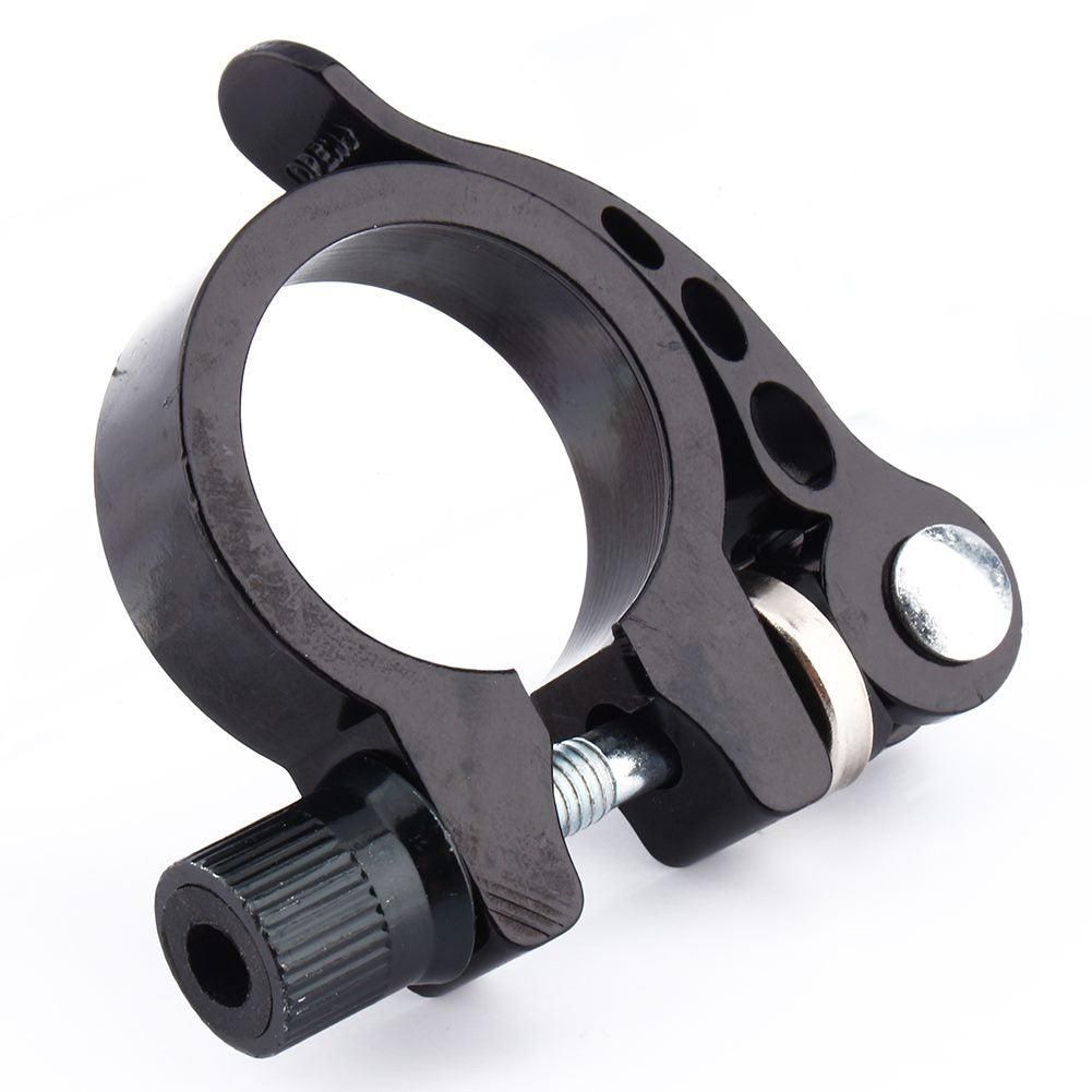 Mountain Bike Cycling Seatpost Clamps Black Alloy 34.9mm