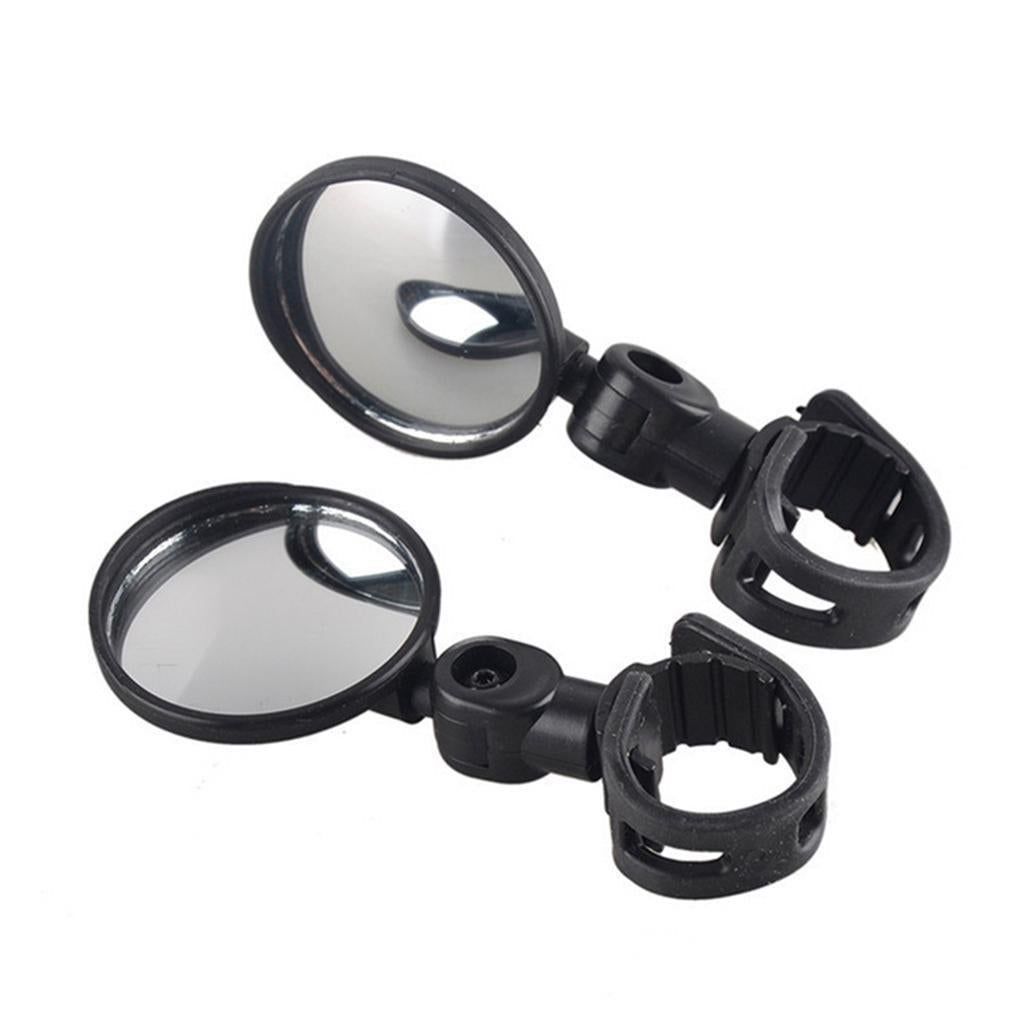 Universal Handlebar Adjustable Bicycle Rearview Wide-Angle Convex Mirror Cycling