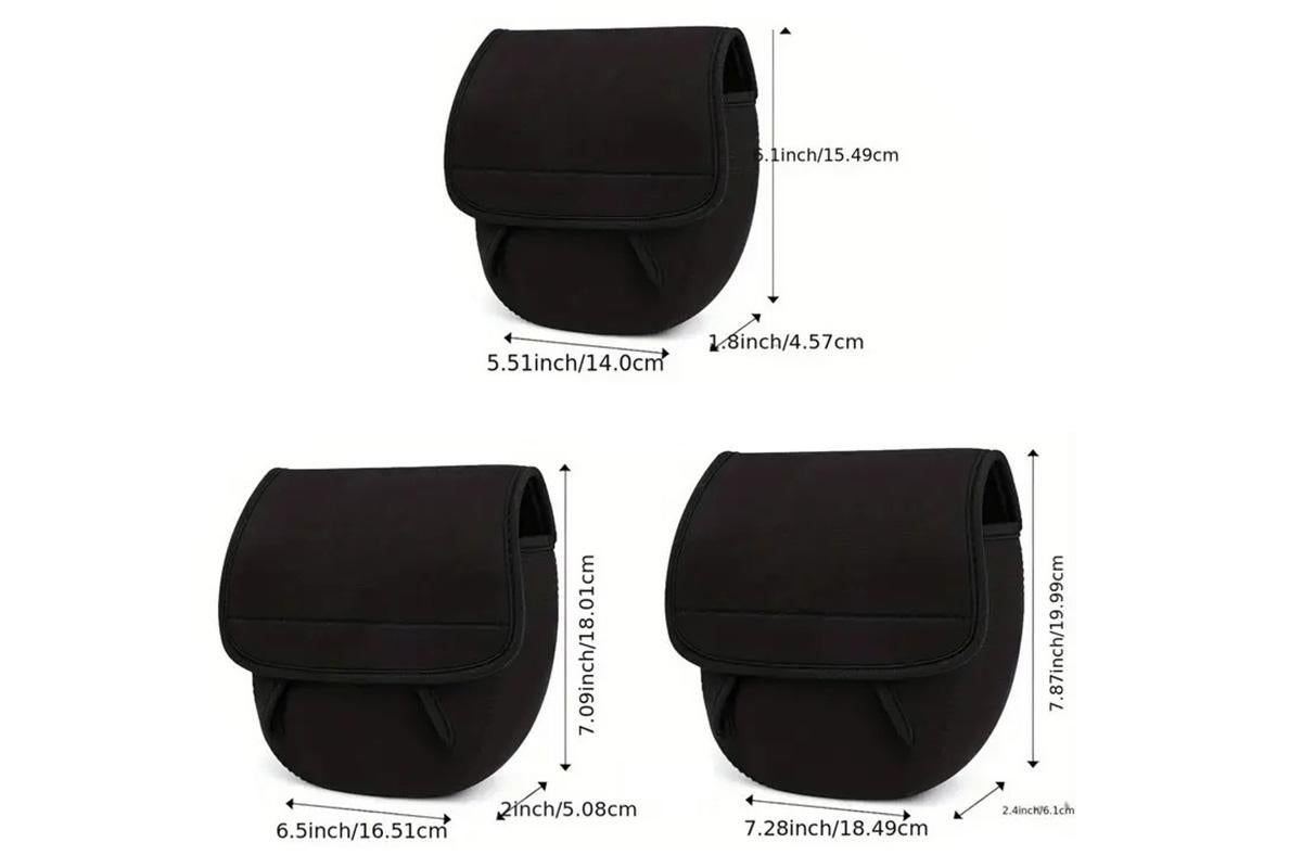 Spinning Reel Cover Case Bag Fits 1000 2000 4000 5000 8000 Series Spinning Reels - S