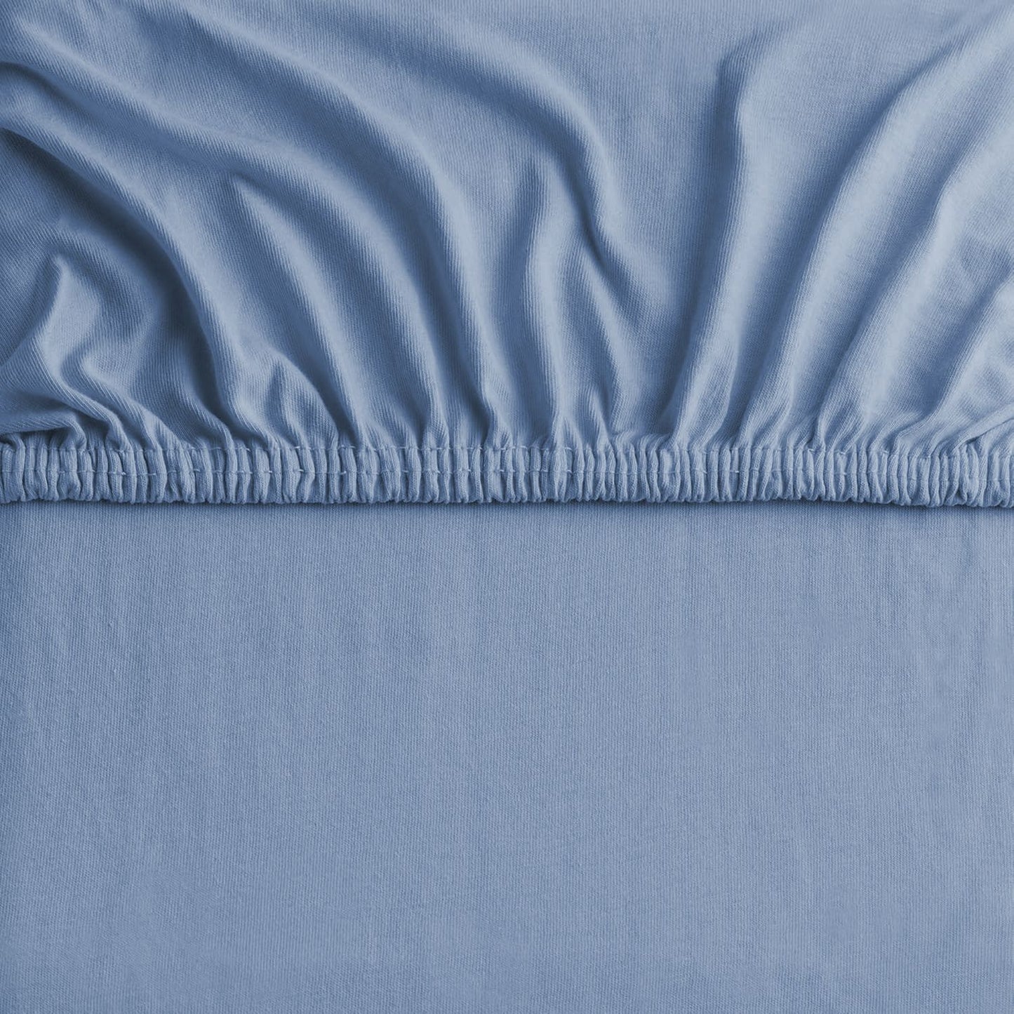 Hotel Quality Fitted sheets - 2 Piece Fitted sheets  -Breathable Bedding - Wrinkle, Fade, Stain Resistant- 26inch/40cm Deep Pocket Fitted Bed Sheet-Wrinkle and Fade Resistant,(Ocean,King Single)