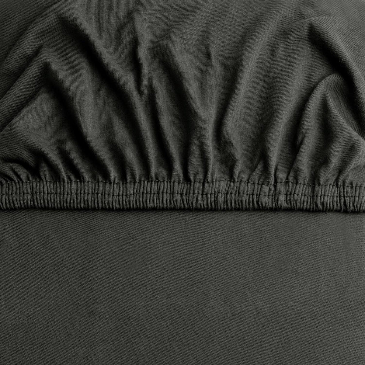 Hotel Quality Fitted sheets - 2 Piece Fitted sheets  -Breathable Bedding - Wrinkle, Fade, Stain Resistant- 26inch/40cm Deep Pocket Fitted Bed Sheet-Wrinkle and Fade Resistant,(Dark gray,Single)