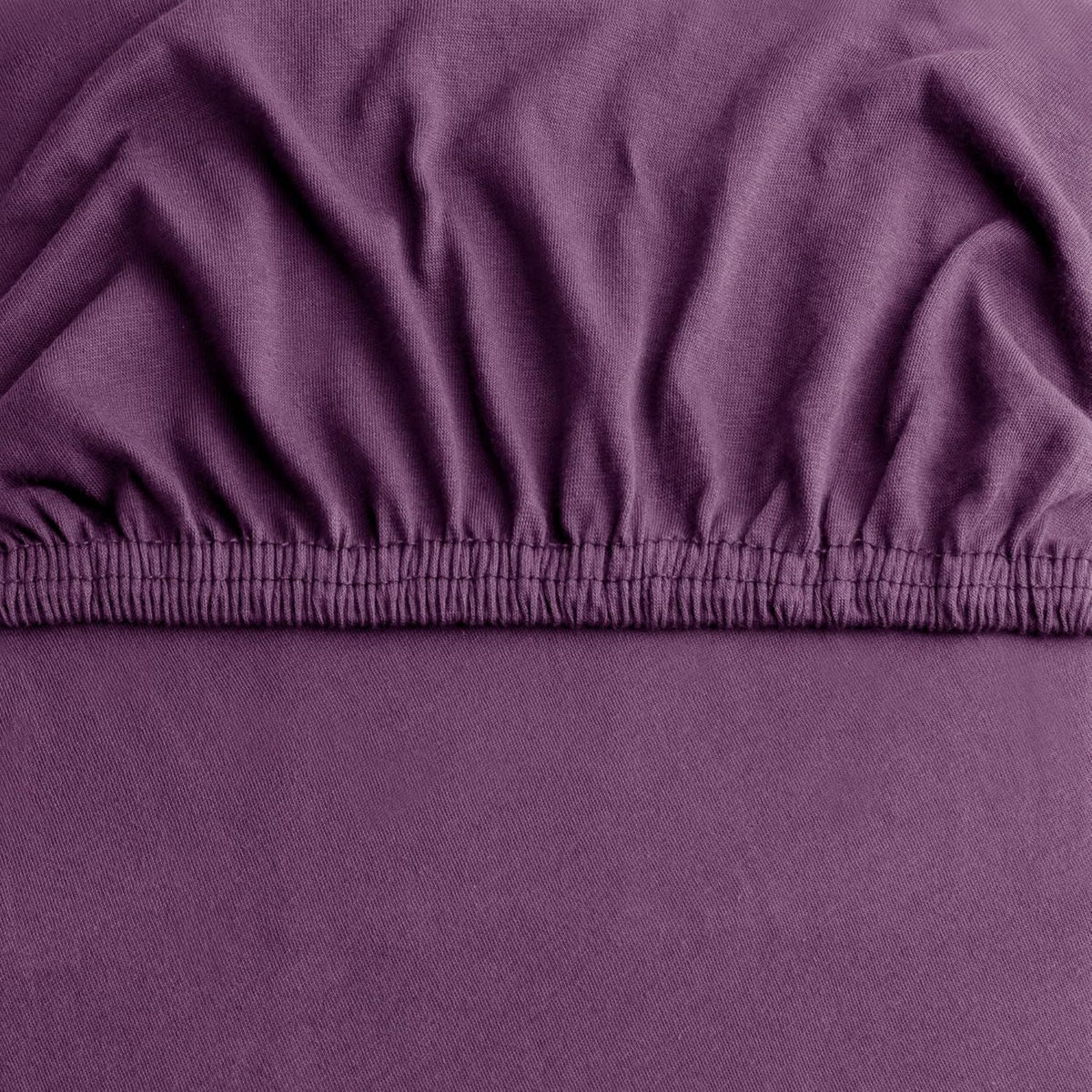 Hotel Quality Fitted sheets - 2 Piece Fitted sheets  -Breathable Bedding - Wrinkle, Fade, Stain Resistant- 26inch/40cm Deep Pocket Fitted Bed Sheet-Wrinkle and Fade Resistant,(Purple,Single)