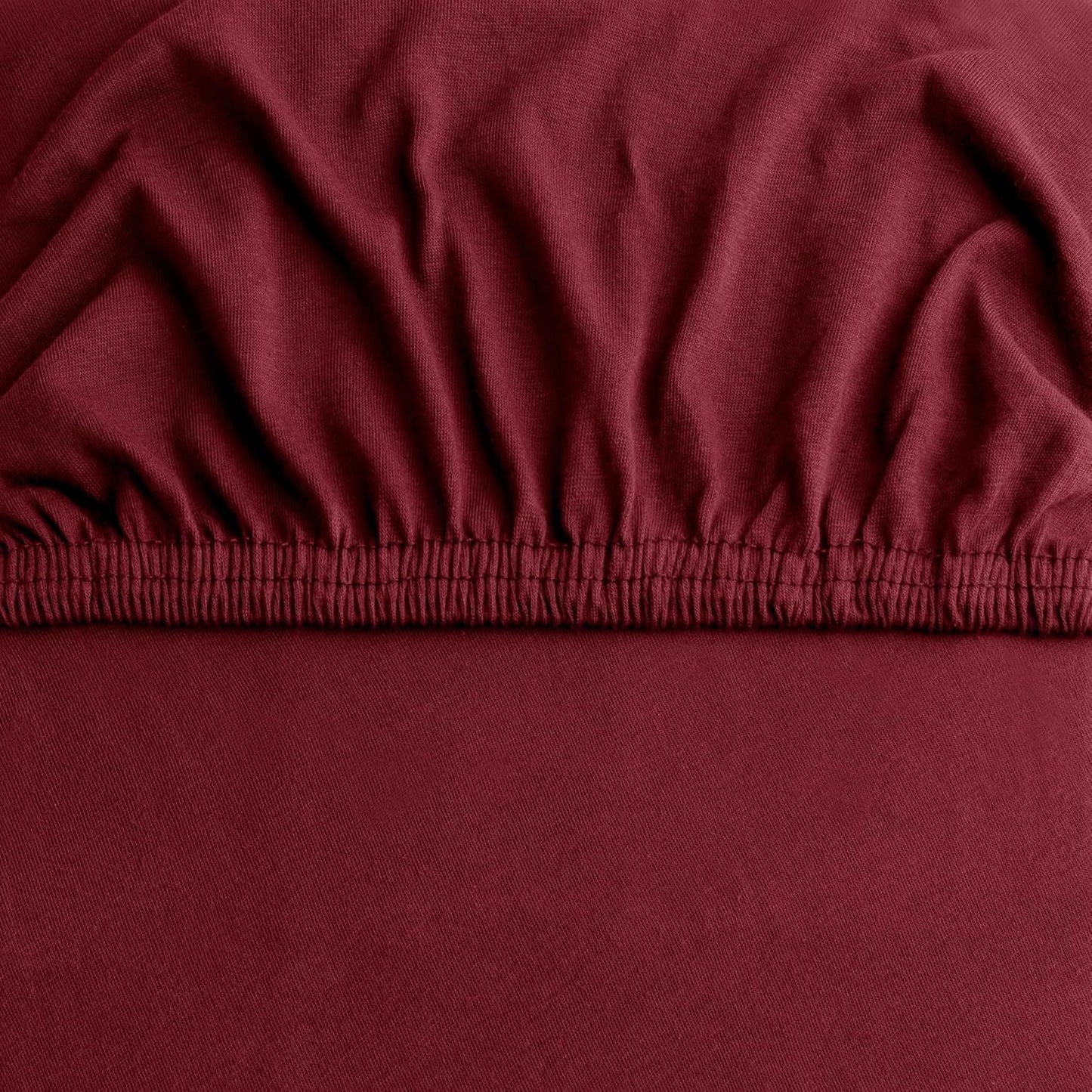 Hotel Quality Fitted sheets - 2 Piece Fitted sheets  -Breathable Bedding - Wrinkle, Fade, Stain Resistant- 26inch/40cm Deep Pocket Fitted Bed Sheet-Wrinkle and Fade Resistant,(Red,Super King)