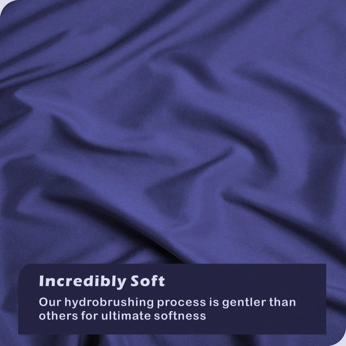 Hotel Soft Microfiber Duvet Cover Set-2000TC Quilt Cover Set & Pillowcases -1 Donna Cover Zipper Closure & 1 x Pillowcases-Breathable Bedding - Wrinkle, Fade, Stain Resistant(Royal blue,Single)