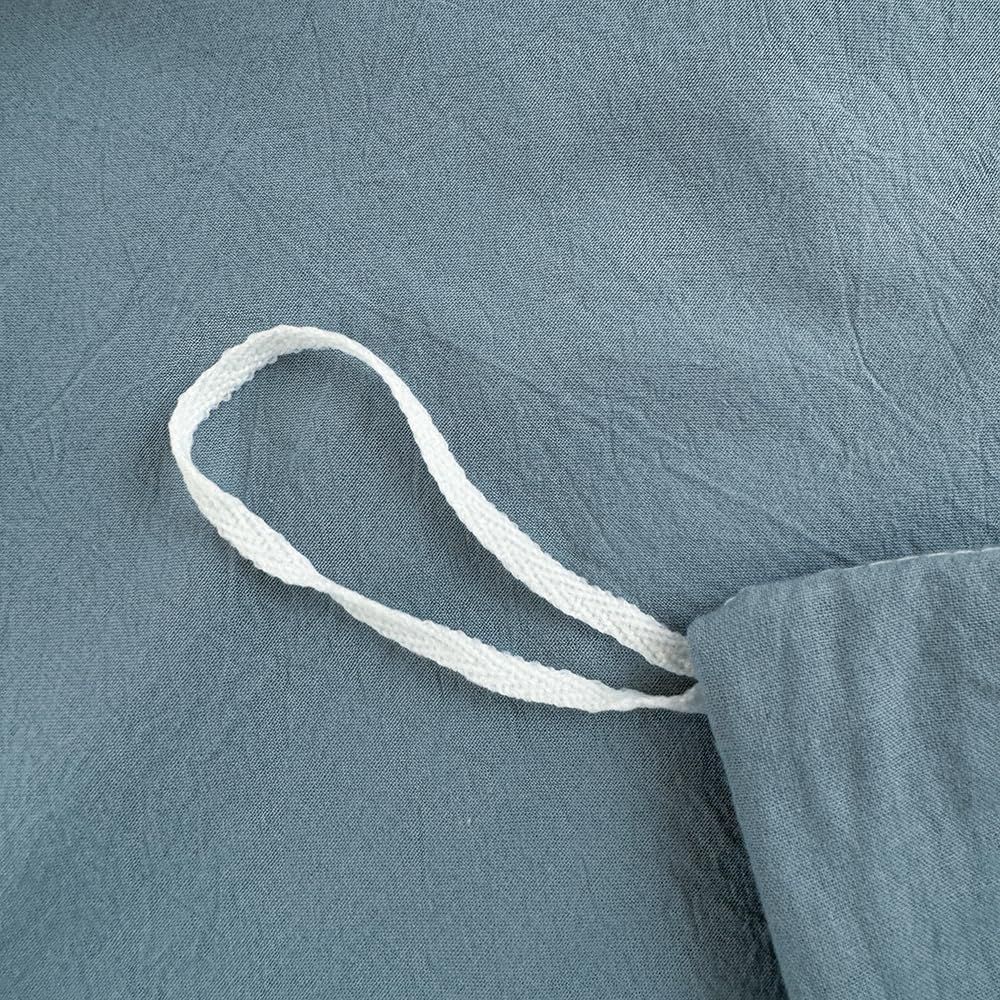 Hotel Soft Microfiber Duvet Cover Set-2000TC Quilt Cover Set & Pillowcases -1 Donna Cover Zipper Closure & 1 x Pillowcases-Breathable Bedding - Wrinkle, Fade, Stain Resistant(Ocean,Single)