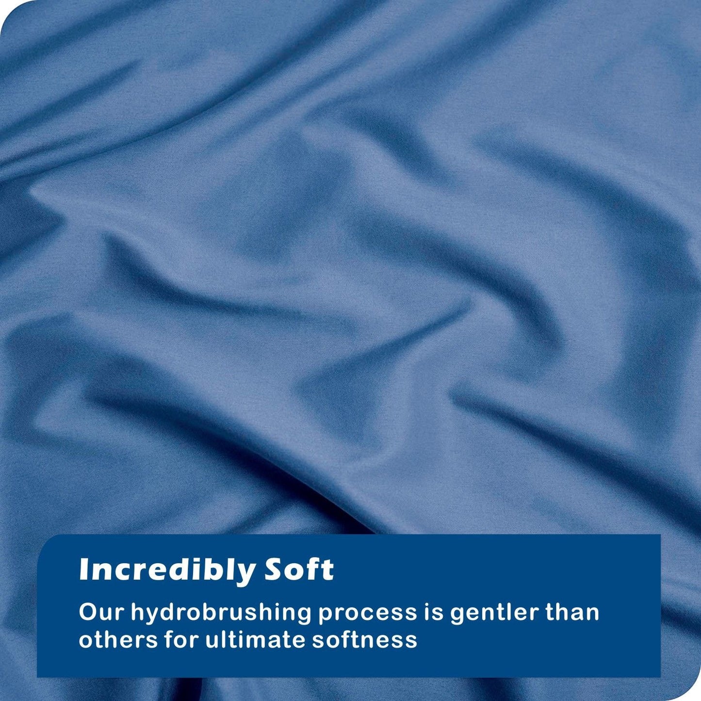 3 Piece Hotel Soft Microfiber Quilt Cover Set-2000TC Duvet/Donna Cover Set & Pillowcases -1 Quilt Cover Zipper Closure & 1 x Pillowcases-Breathable Bedding - Wrinkle, Fade, Stain Resistant(Ocean,Double)